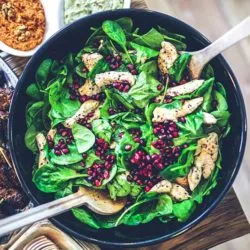 SWIISH-chicken-and-pomegranate-salad