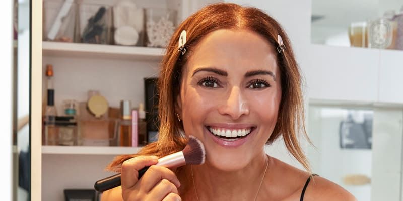 Beauty Resolutions with Sally and Makeup brush