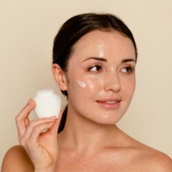 Beauty Resolutions feature with face cream