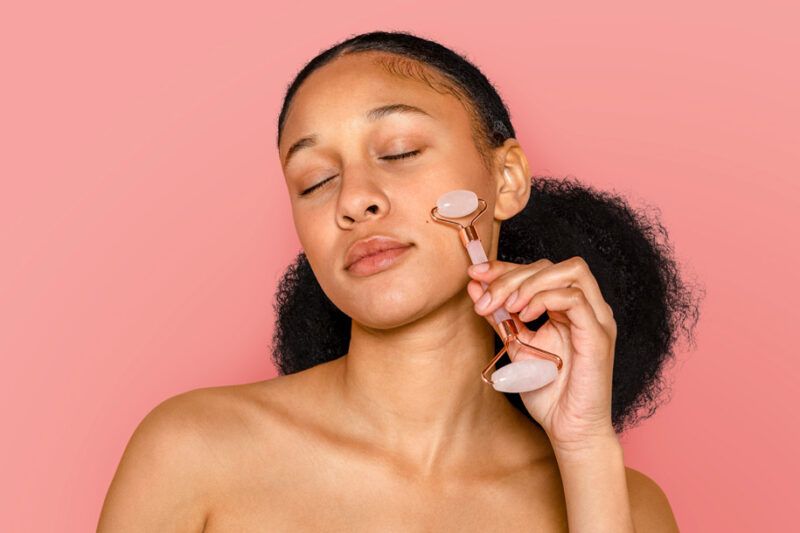 Skin Detox feature with roller