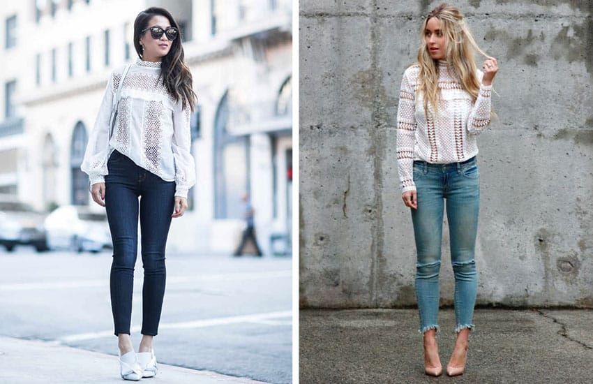 THE LACE HIGH-NECK BLOUSE: HOW TO WEAR IT - SWIISH Blog