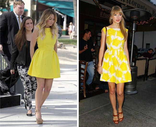 little yellow dress