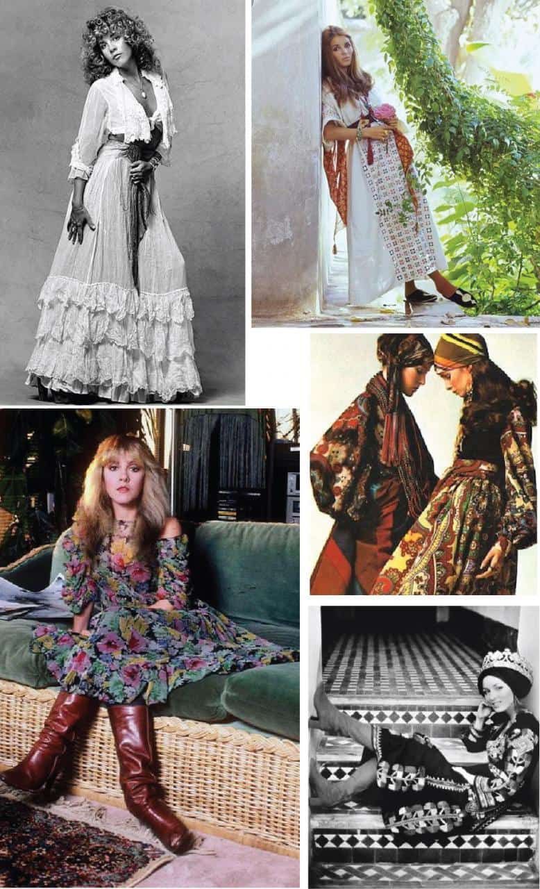 Stevie Nicks Inspiration  Boho outfits, Fashion inspo, Stevie nicks style