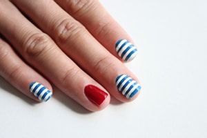 How to Nail Nautical Stripes — Sarah Christine