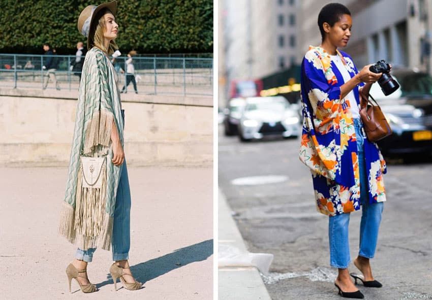 The Kimono in Street Style