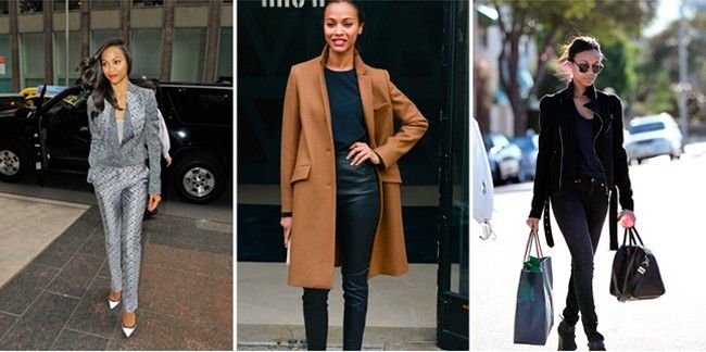 zoe saldana 2022 street style